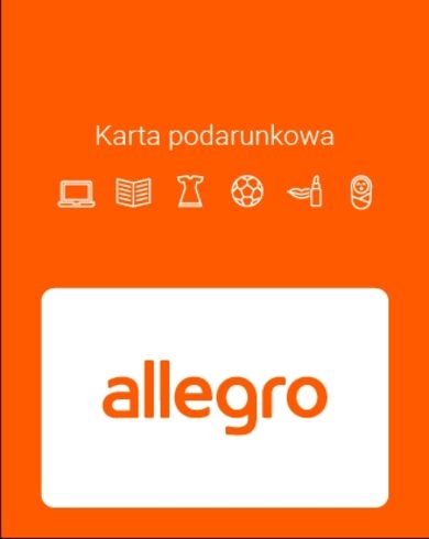 Buy Gift Card: Allegro Gift Card PC
