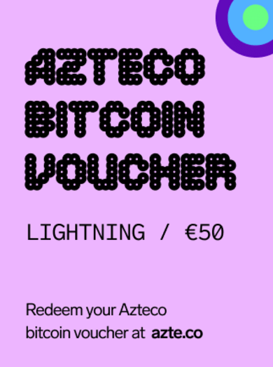 Buy Gift Card: Azteco Bitcoin Lightning Voucher PC