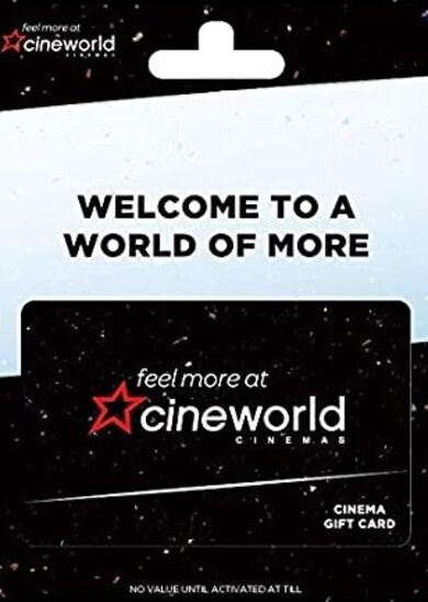 Buy Gift Card: Cineworld Gift Card