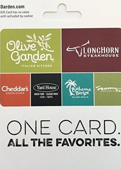 Buy Gift Card: Darden Restaurants Gift Card XBOX