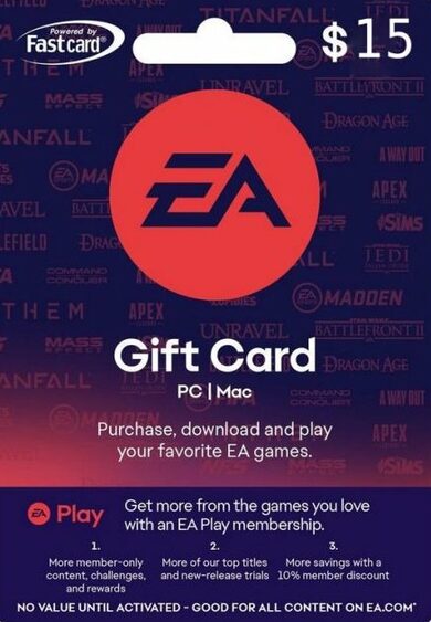 Comprar um cartão de oferta: EA Play Gift Card