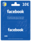 compare Facebook Gift Card CD key prices