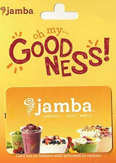 Buy Gift Card: Jamba Juice Gift Card XBOX