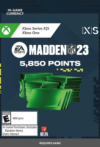 Buy Gift Card: Madden NFL 23 Madden Points XBOX
