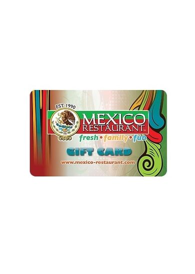 Buy Gift Card: Mexico Restaurant Gift Card