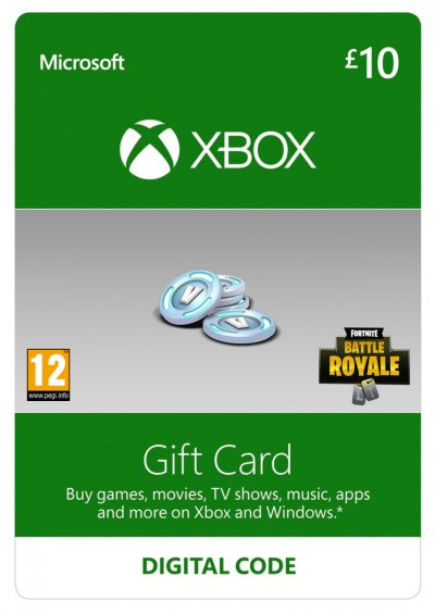 Comprar um cartão de oferta: Microsoft Live Gift Card Fortnite