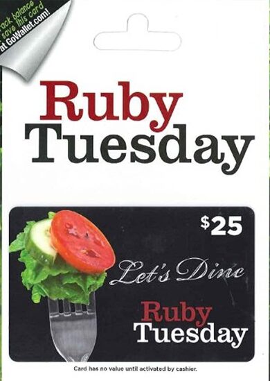 Buy Gift Card: Ruby Tuesday Gift Card NINTENDO
