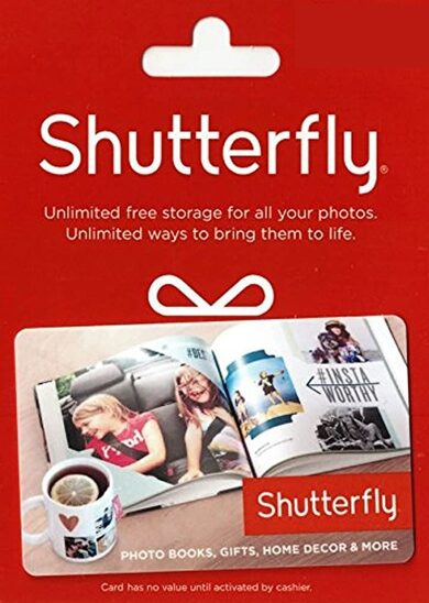 Buy Gift Card: Shutterfly Gift Card