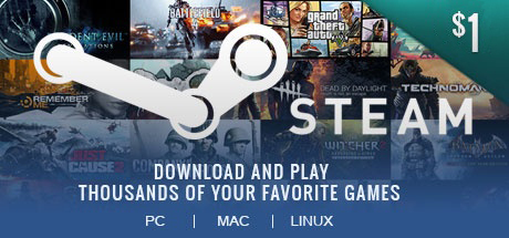 Buy Gift Card: Steam Wallet XBOX