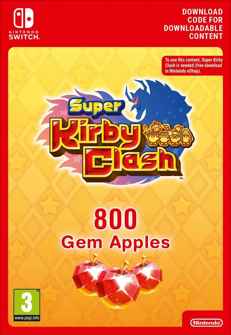 Buy Gift Card: Super Kirby Clash Gem Apples NINTENDO
