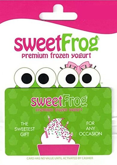 Buy Gift Card: sweetFrog Gift Card PC