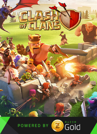 Buy Gift Card: Top Up Clash Of Clans