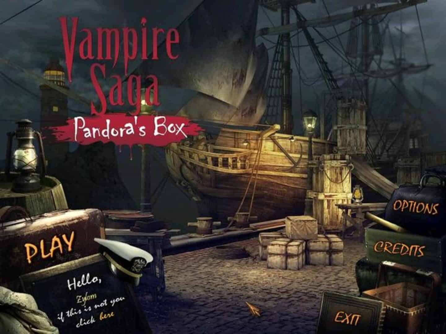 Vampire Saga: Pandoras Box