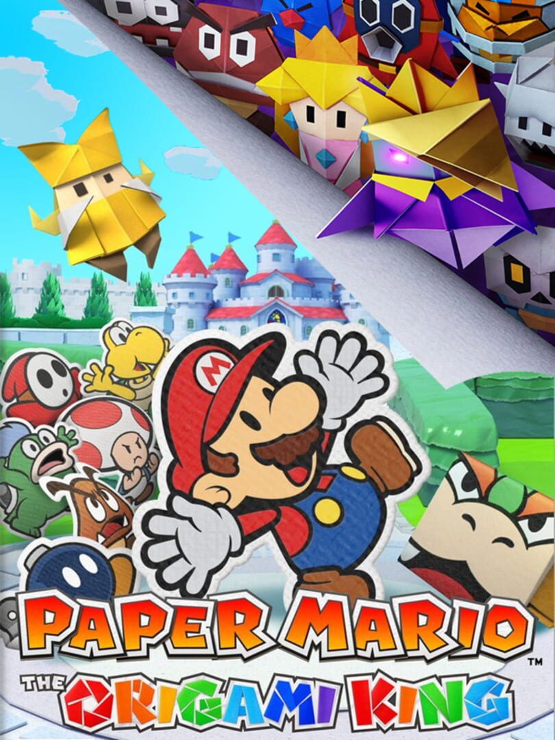 Paper mario origami king. Paper Mario Origami King Nintendo Switch. Paper Mario: the Origami King обложка. Paper Mario the Origami King Nintendo Switch на русском языке.