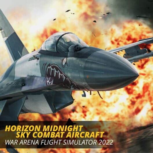 Horizon Midnight Sky Combat Aircraft : War Arena Flight Simulator 2022