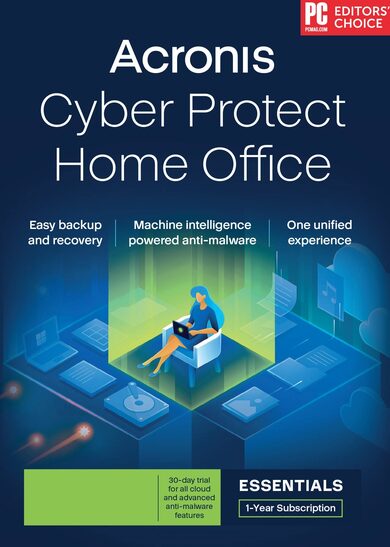 Buy Software: Acronis Cyber Protect Home Office Essentials PC