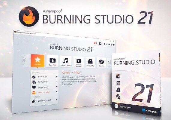 Buy Software: Ashampoo Burning Studio 21 PC