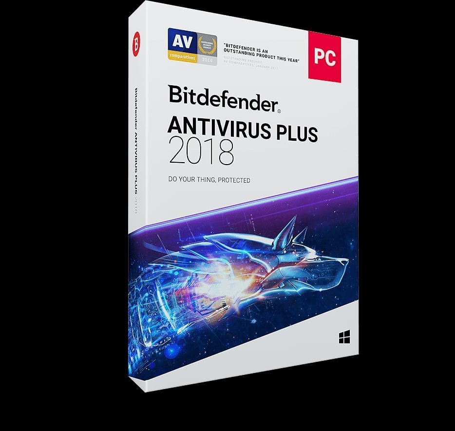 Buy Software: Bitdefender Antivirus Plus 2018