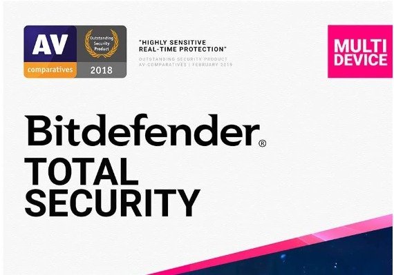 Bitdefender Total Security 2023 EU Key (1 Year / 10 Devices)