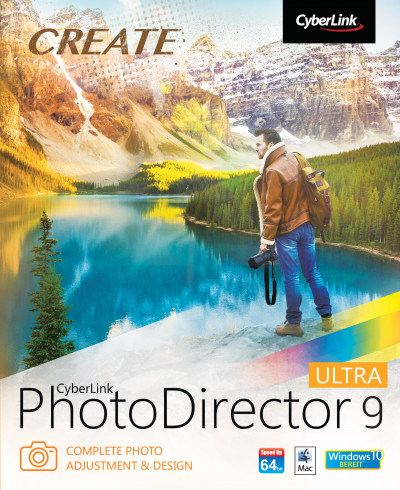Buy Software: CyberLink PhotoDirector 9 Ultra