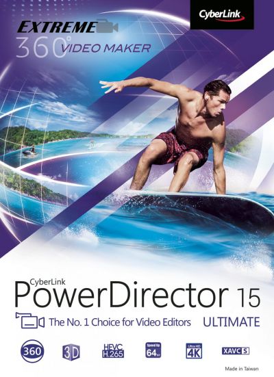 Buy Software: CyberLink PowerDirector 15 Ultimate