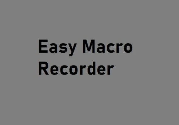 Buy Software: Easy Macro Recorder PSN