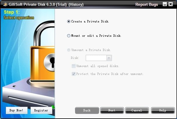 Buy Software: Gilisoft Private Disk