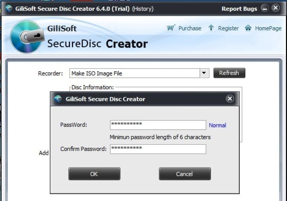 Buy Software: Gilisoft Secure Disc Creator PC