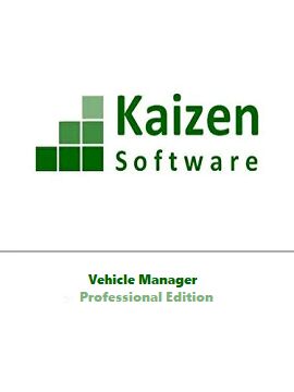 Buy Software: Kaizen Software Vehicle Manager Professional Edition