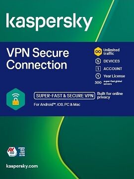 Buy Software: Kaspersky VPN Secure Connection PSN