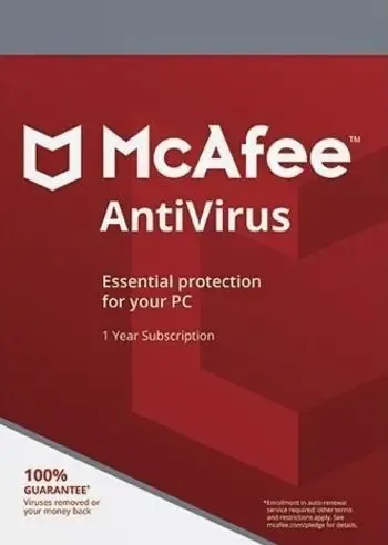 Buy Software: McAfee AntiVirus PC