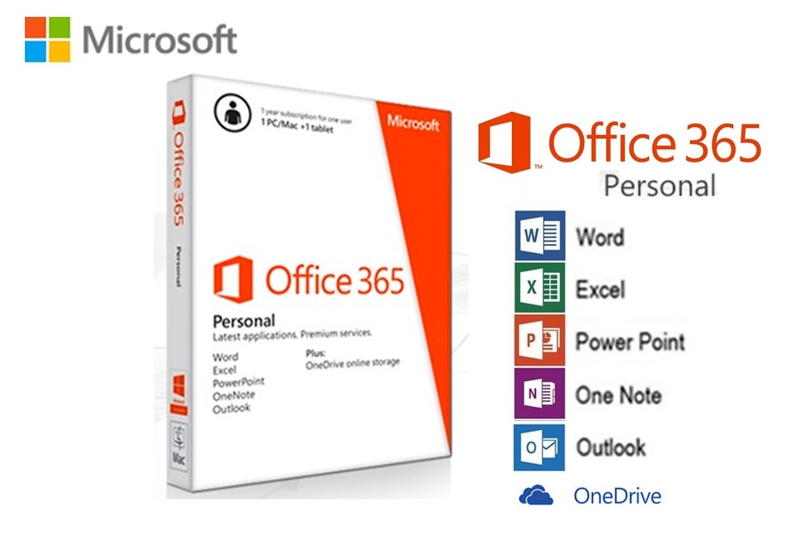 Buy Software: Microsoft Office 365 Personal PC