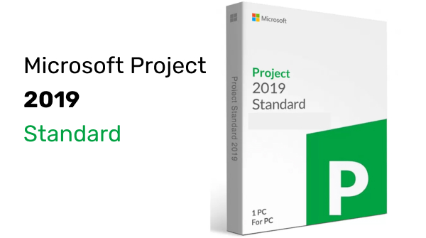 Buy Software: Microsoft Project 2019 Standard PSN