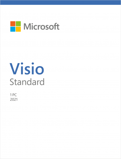 Buy Software: Microsoft Visio Standard 2021 PC