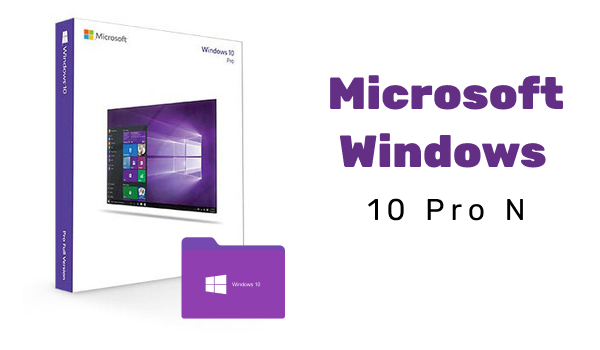Buy Software: Microsoft Windows 10 Pro N