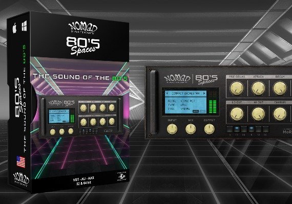 Buy Software: Nomad Factory 80s Spaces VST